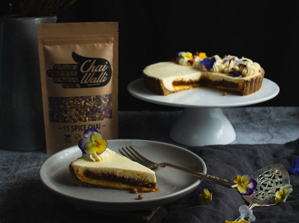 No-bake Chai Cheese Tart by Nidhi – Chai Walli