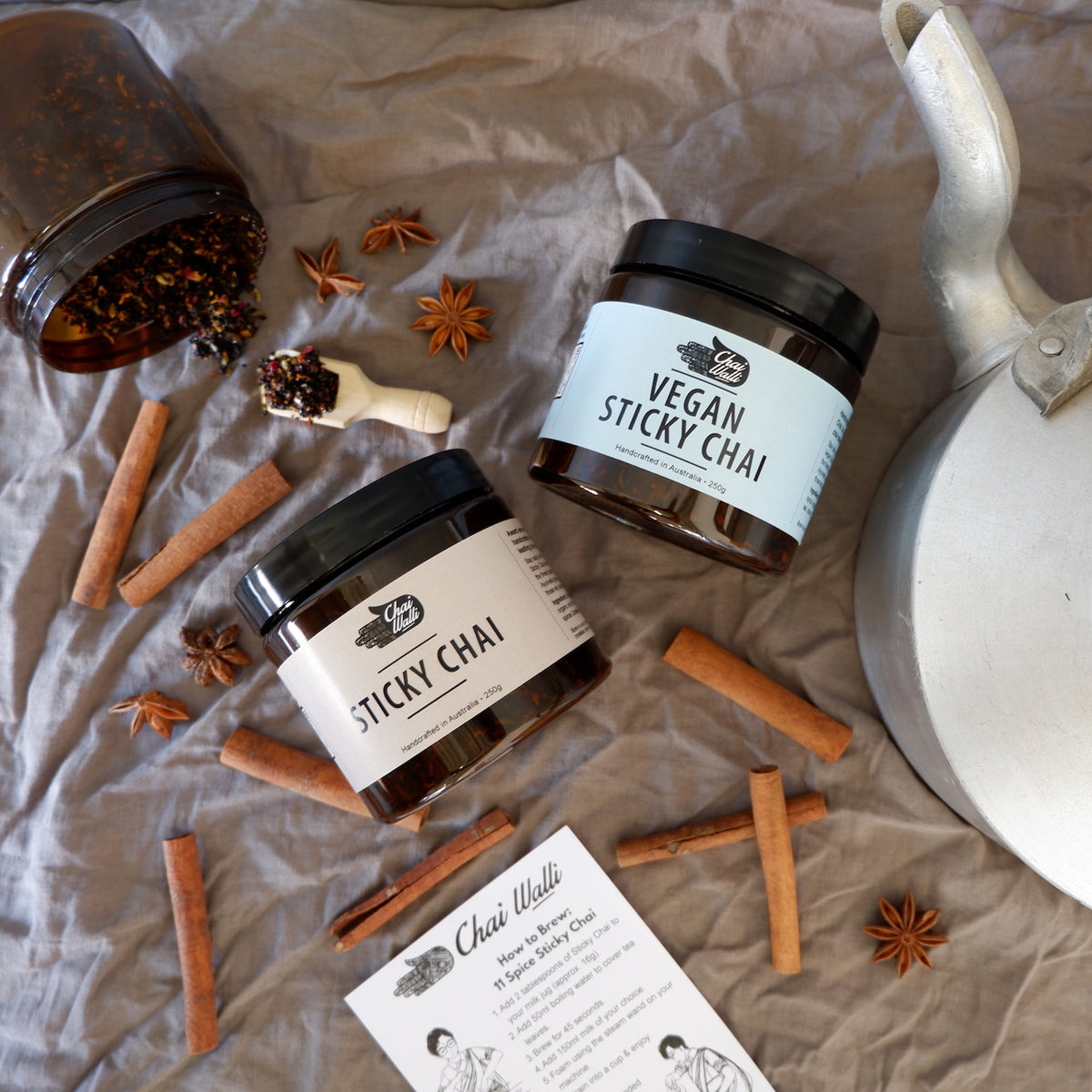 5 Reasons why our new Sticky Chai  is the Bee’s Knees.