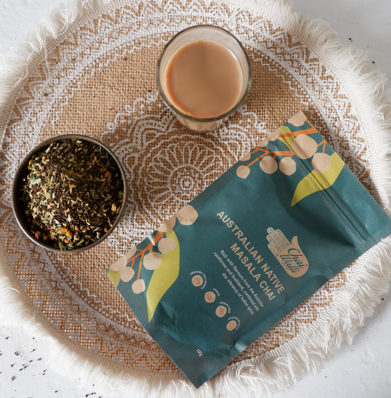 native australia chai india walli tea wattleseed lemon myrtle best ever authentic