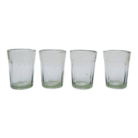Four Chai Walli Chai Glasses placed side  by side